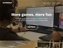 Tablet Screenshot of nopowerup.com